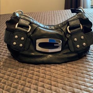 Guess black purse